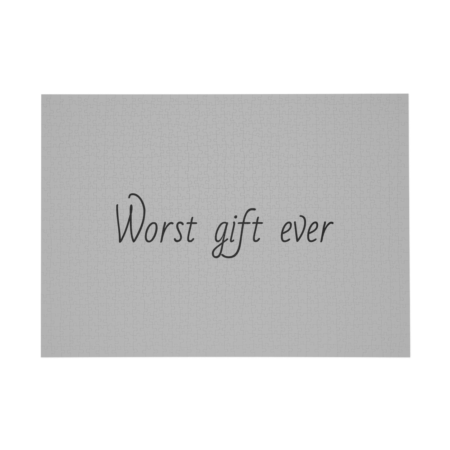 'Worst Gift Ever' Jigsaw