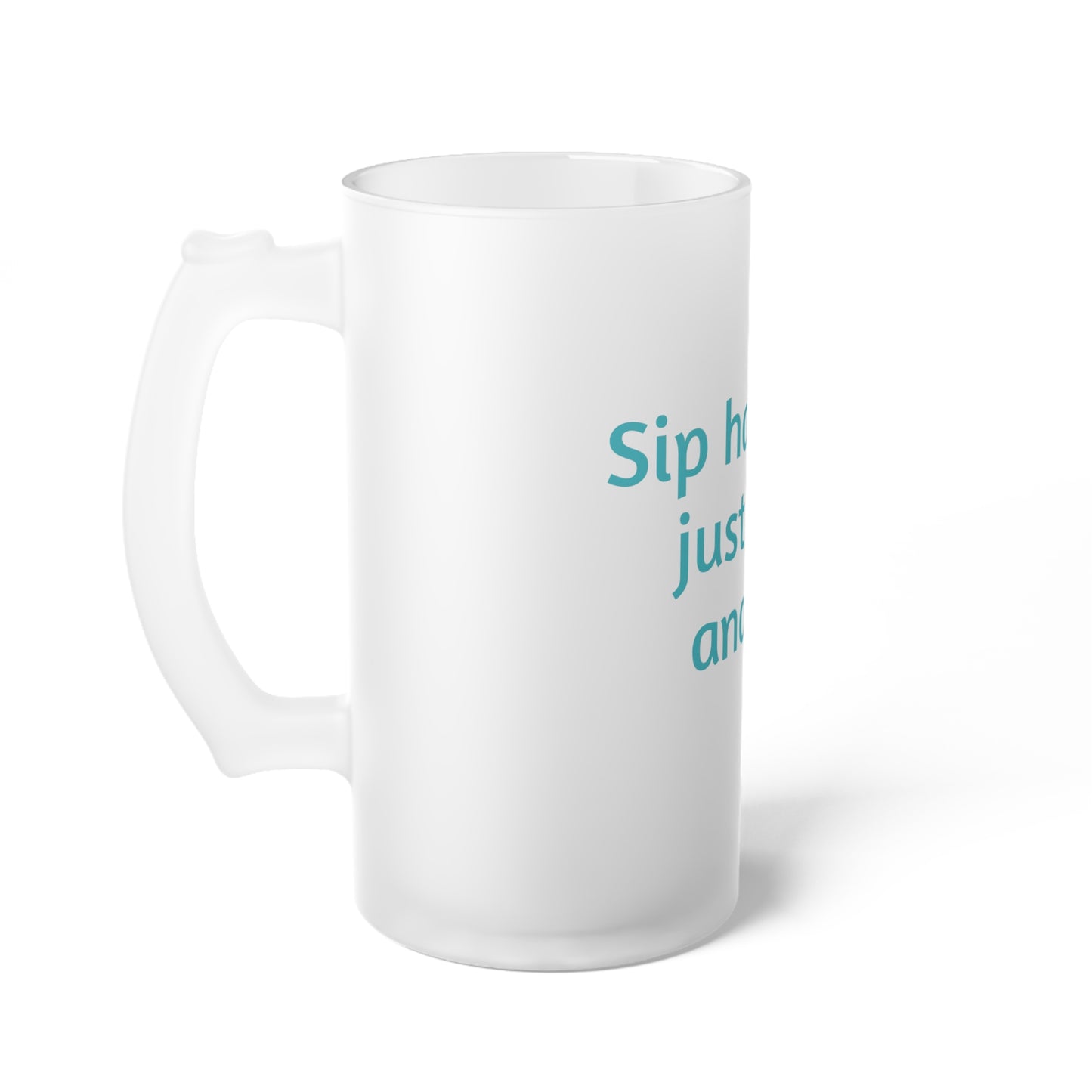 Beer Mug - Dad Joke Sip Just Happens